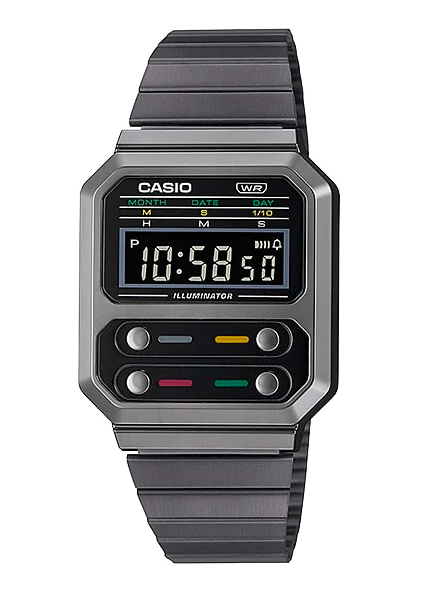 CASIO A100WEGG-1A Classic Grey Watch