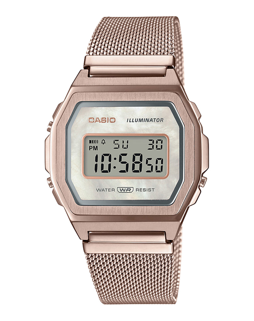 CASIO A1000MCG-9E Pink Digital Watch