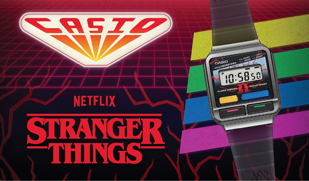 Netflix Stranger Things x CASIO A120WEST Watch